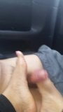 Ebony car footjob snapshot 6