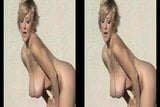 Danni Ashe strippt am Pool (Split-Screen-Version) snapshot 15