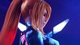 Metroid - Samus Aran gecreampied door haar pak (animatie met geluid) snapshot 8