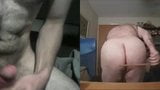 我在skype上和另一个男人手淫并向他展示我的屁股 snapshot 5