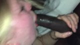 Another White Girl sucking black cock snapshot 14