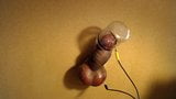 Subject L2's cock estim milking and cum collection snapshot 13