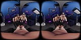 VR Bangers BDSMダンジョンケイ素敵、バービーはVRポルノを感じる snapshot 3