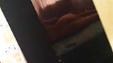 riding and cleaning up the cock of my lover after he creampied me and cuckold was filming from outside snapshot 15
