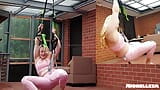Wedgie girl wedgie swing funny video with Michellexm snapshot 7