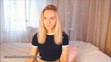 Dantabrody - hot blonde shows her pussy for the first time snapshot 2