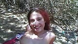 Adolescente Kikki se la follan en la playa en las dunas snapshot 8