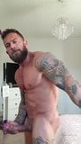 OF - Gareth Hulin tattooed muscle bodybuilder showing off snapshot 19