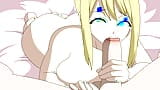 Fairy Tail Xxx Lucy Și Desene animate anime hentai gri snapshot 2