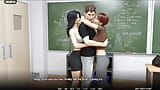 University Of Problems (Roxy) # 13 She and her friend dragged him into class and started blowing him snapshot 2