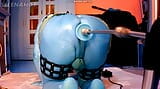 Hot blue Skin Avatar fucked by Machine clip 2 snapshot 9