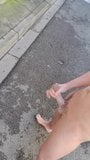 Cum in street completely naked ! snapshot 3