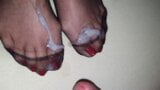 Cum on nylon feet #16 snapshot 5