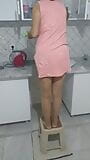 Horny turkish mature with turban has great legs snapshot 3