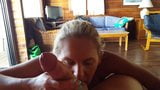 Wife Taking a Break From the Beach to Get Her Mouth Stuffed snapshot 5