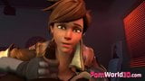 Overwatch caliente, follando duro - compilación de sexo en 3D snapshot 3