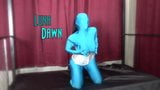 Zentai Bondage Striptease snapshot 1