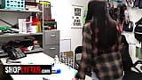 Officer Conducts Thorough Cavity Search & Finds Missing Merchandise On A Lyin' Thief - Shoplyfter snapshot 6