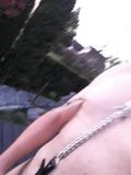 slave cums in garden snapshot 1