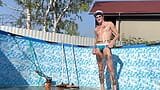 The boss fucks his pool cleaner with his thick and big dick - 380 snapshot 5