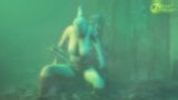 Jill Valentine atrapada bajo el agua snapshot 9