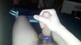 Masturbating with a vibrating cock ring snapshot 5