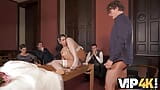 VIP4K. Horny newlyweds cant resist and get intimate right after wedding snapshot 16