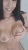 Big boobs latina tanline snapshot 2