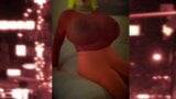 Cathouse Juggsy In Sheer Red Top snapshot 16