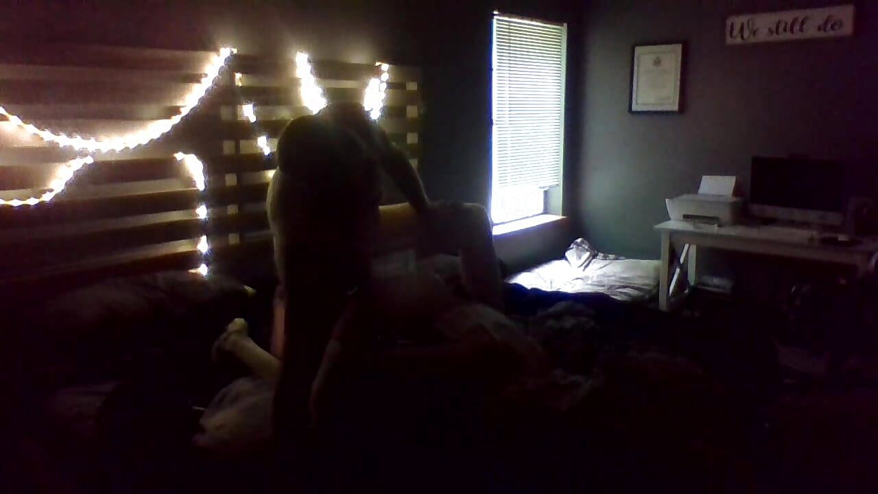 Cheating housewife invite boyfriend over when husband leaves for work and fucks him in her wedding vale