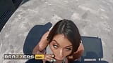 Nicole Aria Rides Her Dildo Before Keiran Lee Joins In And Drills Her Tight Ass - Brazzers snapshot 8
