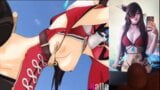 Sborra omaggio per beidou bikini cosplay (impatto di genshin) sop snapshot 10