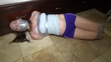 Girl in Duct Tape Bondage snapshot 17