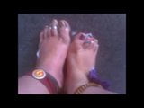 Creaming up my feet... snapshot 5