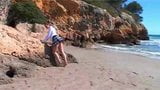 Krystal kicks back naked on the beach  FM14 snapshot 1