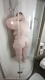 Karcelyne takes a shower after club sex snapshot 1