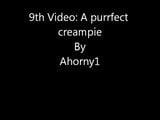 9th video: A Purrfect Creampie snapshot 1
