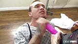 Big Tits MILF Doctor McKenzie Lee Pegging Isaac X With a Strap-On To Cure Him snapshot 8