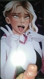 Ahegao Gwen Stacy Sperma-Attribut snapshot 9