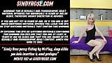 Sindy Rose pussy fisting by Mr.Play, deep dildo pee hole insertion & anal prolapse snapshot 1