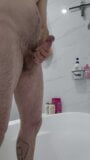 Shower wank up close big cock thick cum snapshot 10