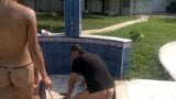 Latin teen princess enslaves own family for house cleaning snapshot 4