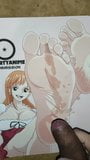 Nami (une pièce) pieds cum tribute snapshot 8