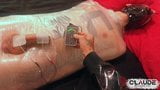 Breath Play Mummification, Electro CBT & Throatfuck snapshot 2