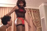 Ebony Goddess makes slave worship her ass (2) snapshot 3