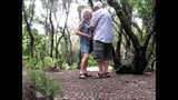 Grandpa fucking granny in the woods snapshot 1