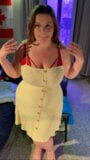 Wevibe - Edging Orgasmen mit Minikleid, Striptease - BBW 38g Torpedotitten und G-String - Plus Size Modeling-Fetisch snapshot 9