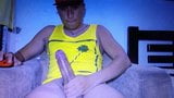 Horse hung young Latino Latin jerks his huge dick on cam snapshot 1