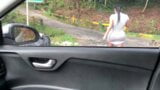 I CATCH AN EXHIBITIONIST WOMAN PISSING IN PUBLIC 2 snapshot 2