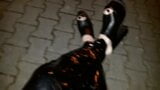 kinky platform mules and latex pants snapshot 13